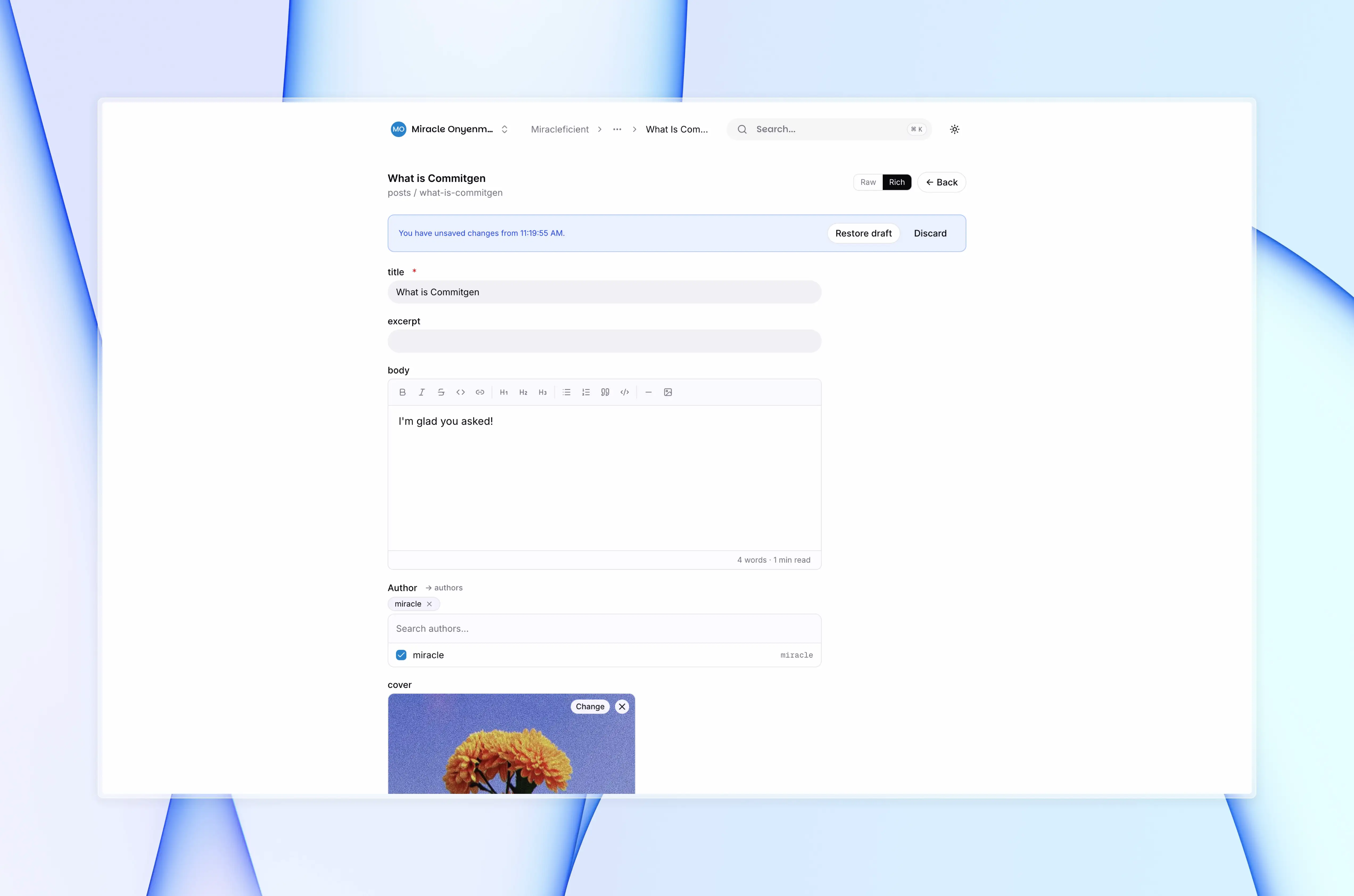 Airdraft editor